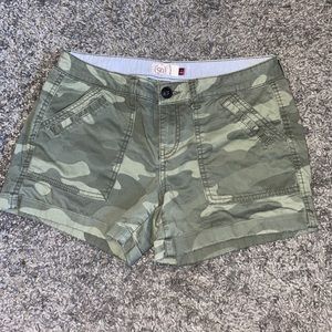 Camo shorts